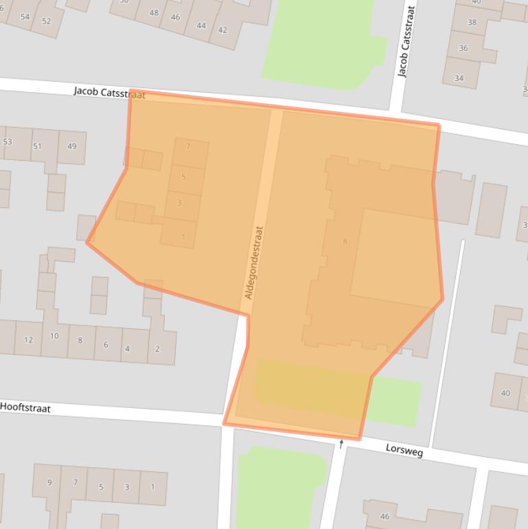 Kaart van postcodegebied 3771GP.