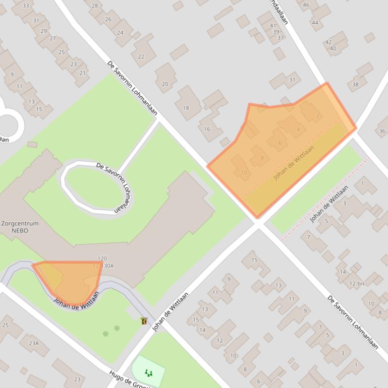 Kaart van postcodegebied 3771HN.