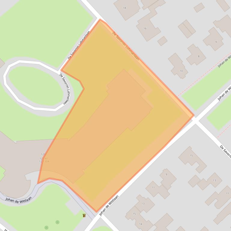 Kaart van postcodegebied 3771HP.