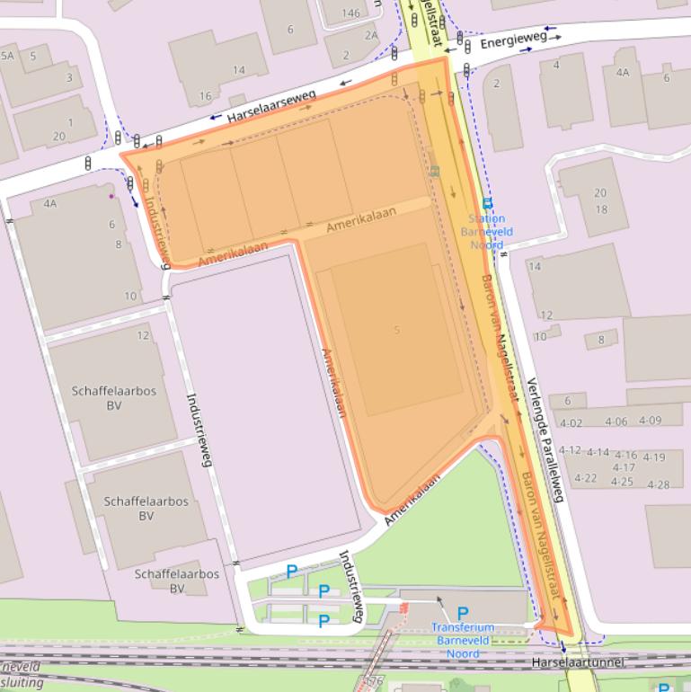 Kaart van postcodegebied 3771MC.