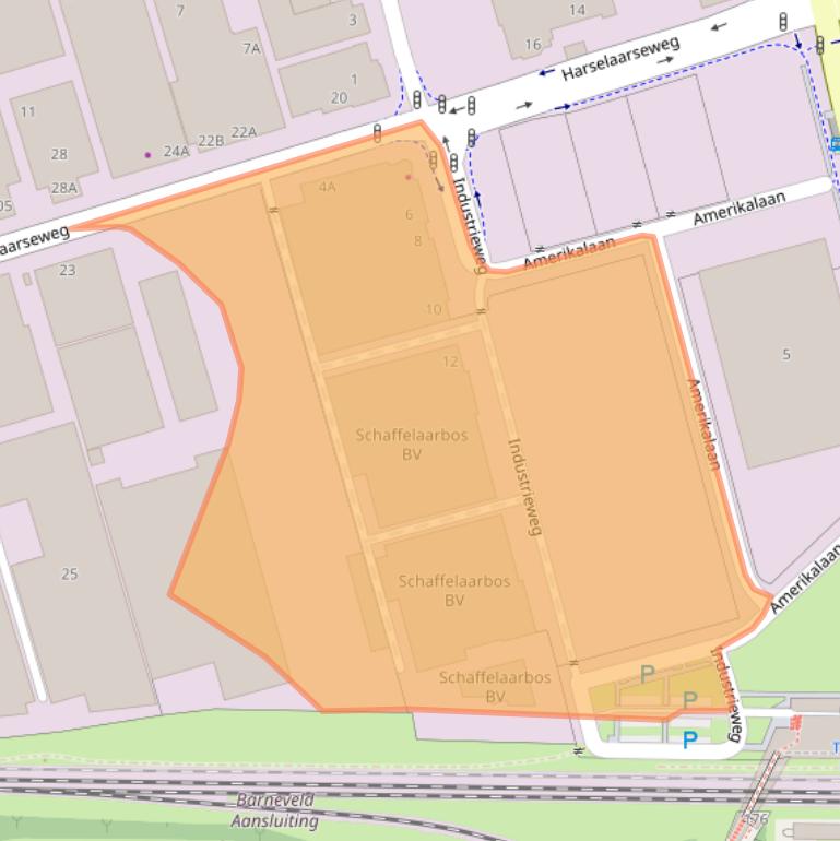 Kaart van postcodegebied 3771MD.