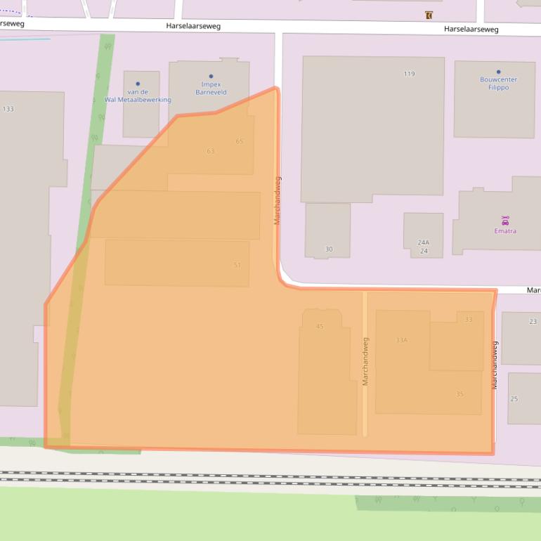 Kaart van postcodegebied 3771MN.
