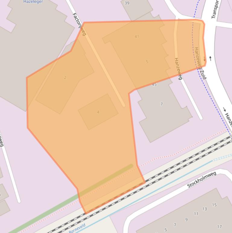 Kaart van postcodegebied 3771NE.