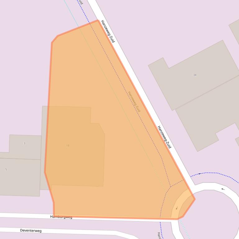 Kaart van postcodegebied 3771NL.