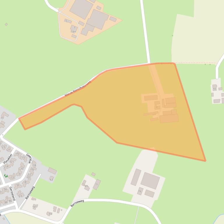 Kaart van postcodegebied 3771RM.