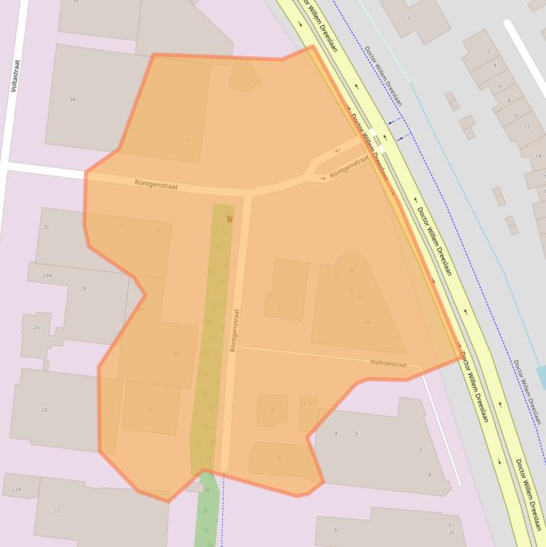 Kaart van postcodegebied 3771RV.