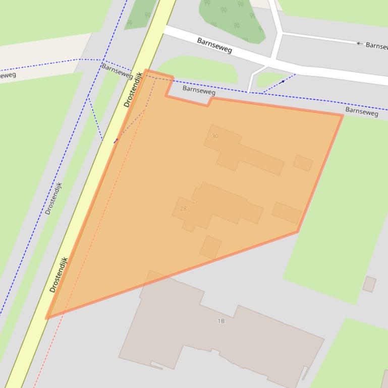 Kaart van postcodegebied 3771SB.