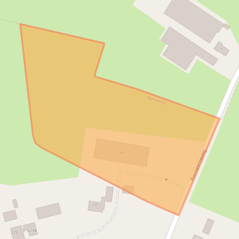 Kaart van postcodegebied 3771SM.