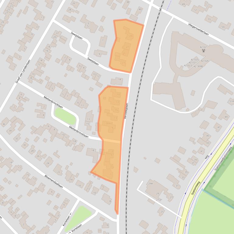 Kaart van postcodegebied 3771XT.