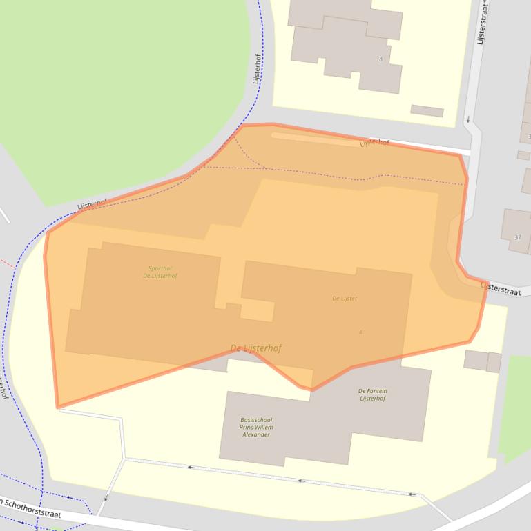 Kaart van postcodegebied 3772AA.