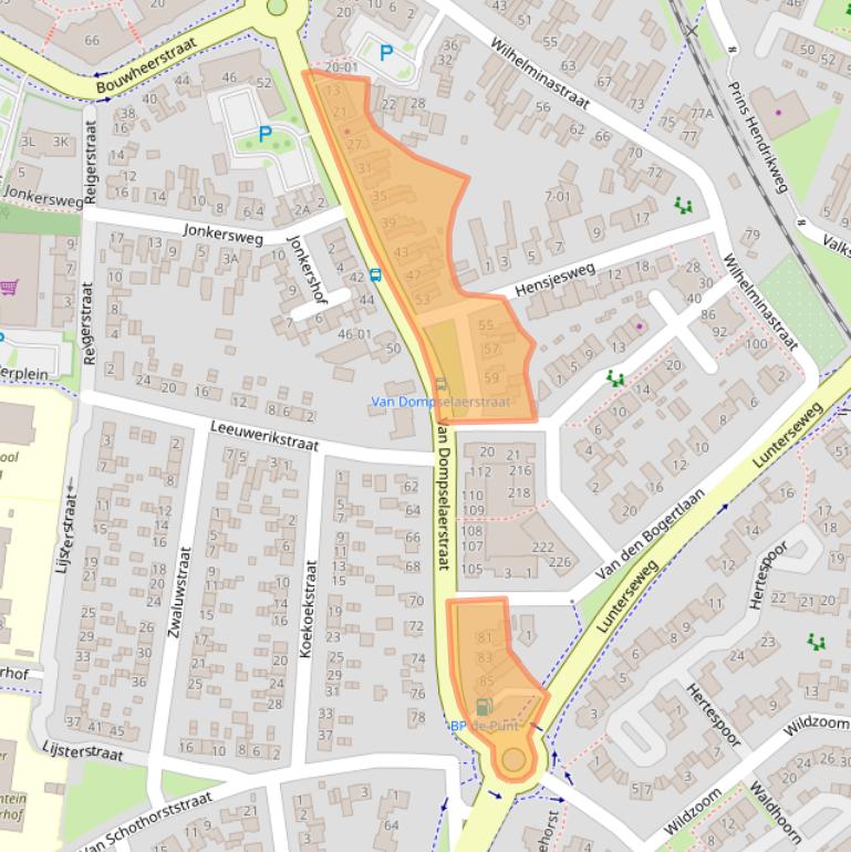Kaart van postcodegebied 3772AC.