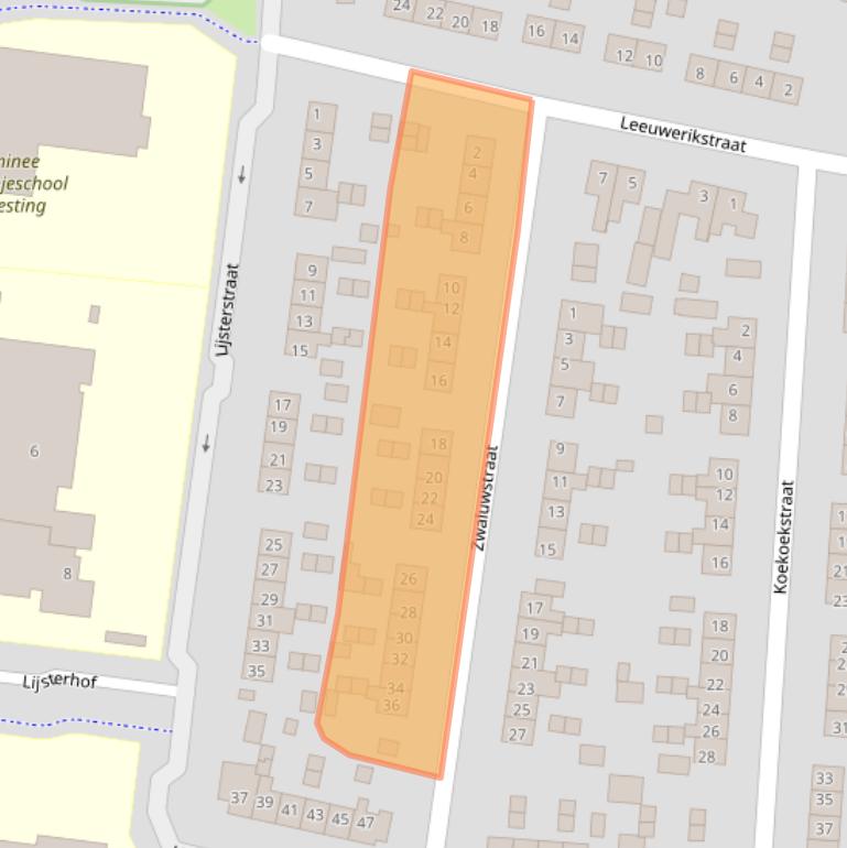 Kaart van postcodegebied 3772AT.