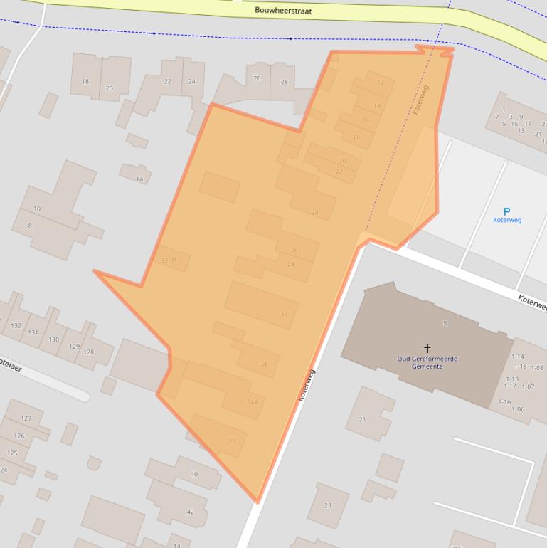 Kaart van postcodegebied 3772BC.