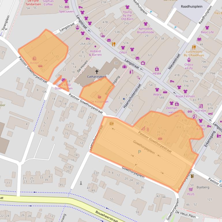 Kaart van postcodegebied 3772CA.