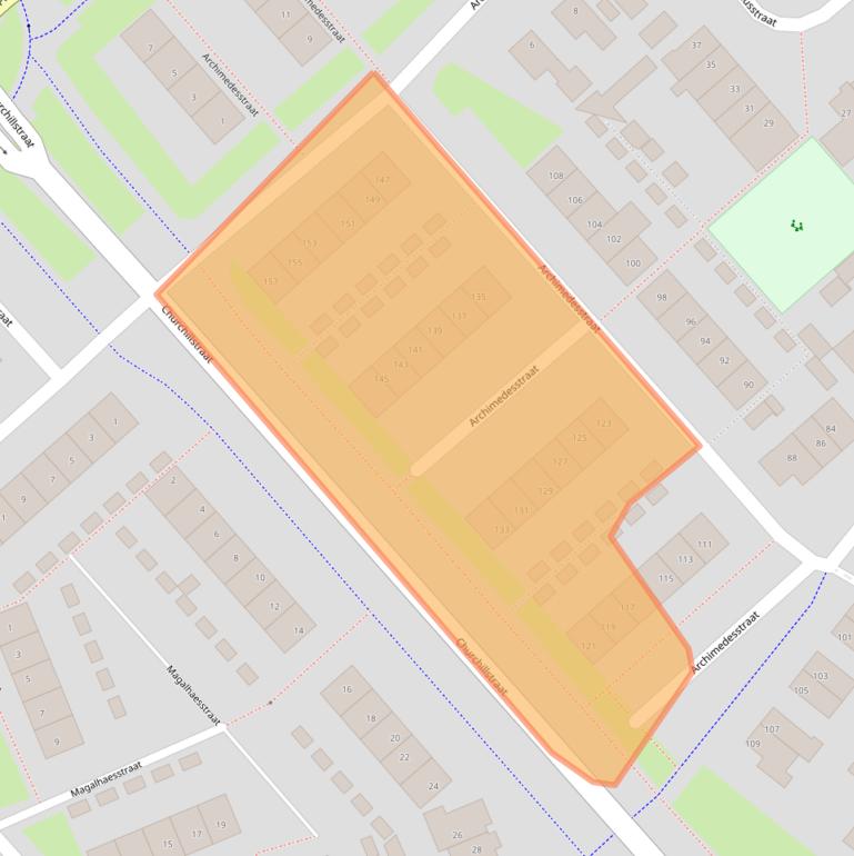 Kaart van postcodegebied 3772CN.