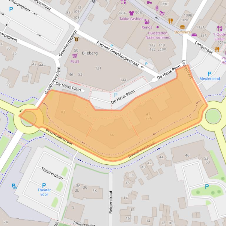 Kaart van postcodegebied 3772DB.