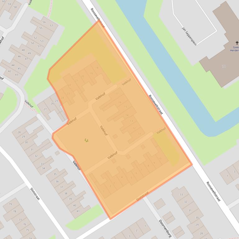 Kaart van postcodegebied 3772EA.