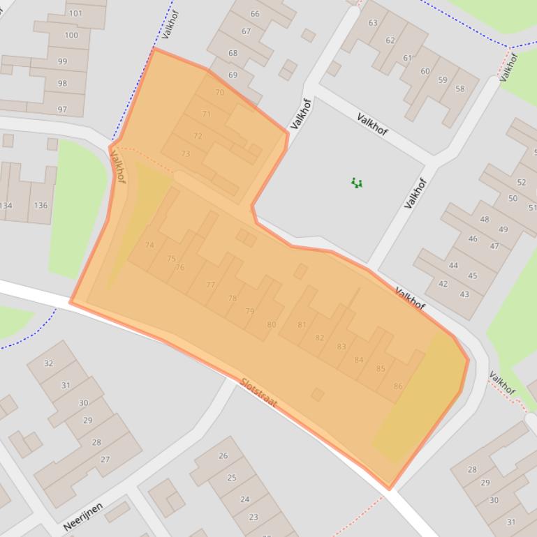 Kaart van postcodegebied 3772ED.