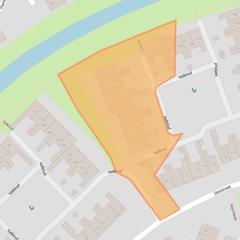 Kaart van postcodegebied 3772EJ.