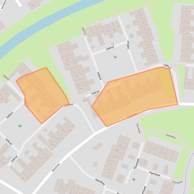 Kaart van postcodegebied 3772EK.