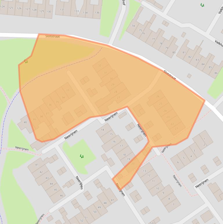 Kaart van postcodegebied 3772EP.