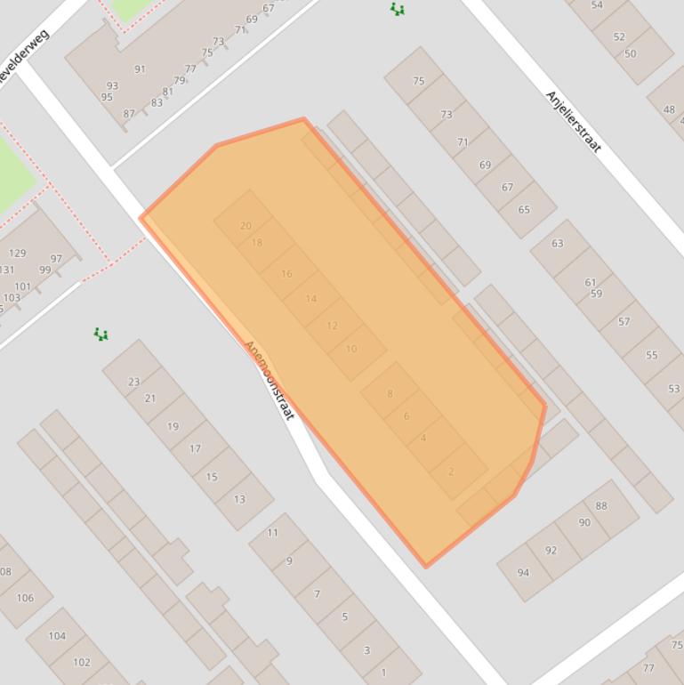 Kaart van postcodegebied 3772GP.