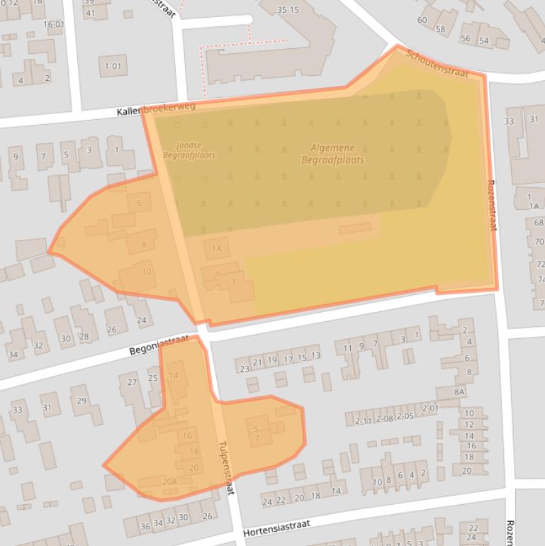 Kaart van postcodegebied 3772HH.