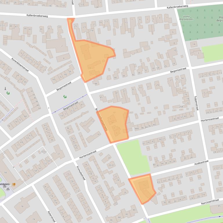 Kaart van postcodegebied 3772JL.