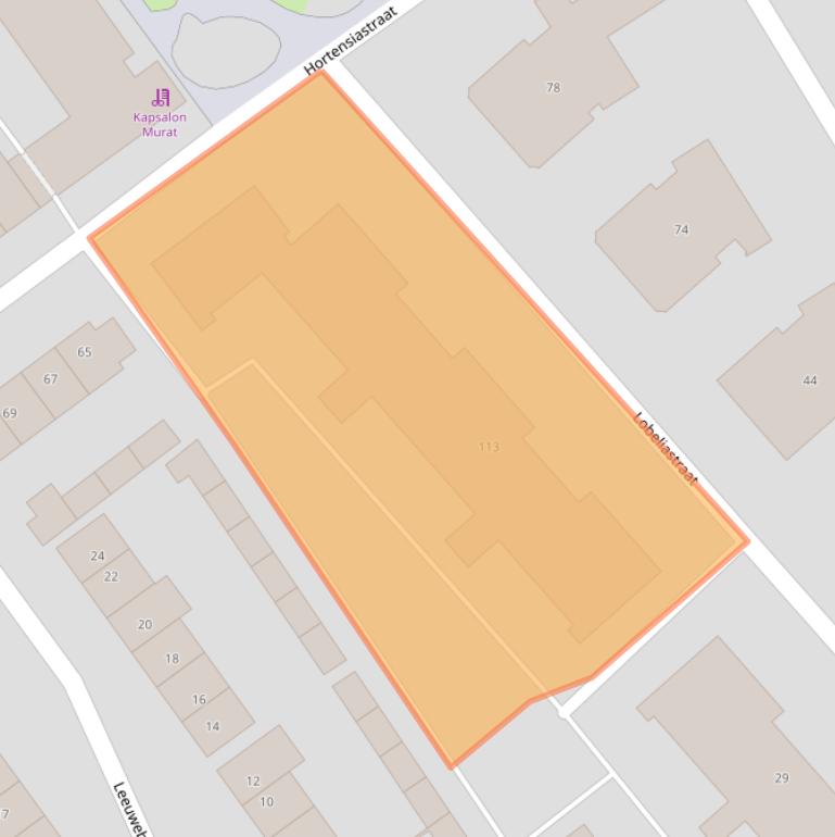 Kaart van postcodegebied 3772JS.