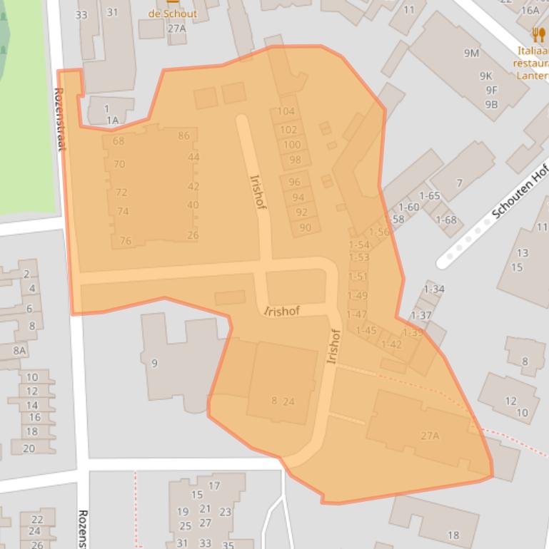 Kaart van postcodegebied 3772JW.