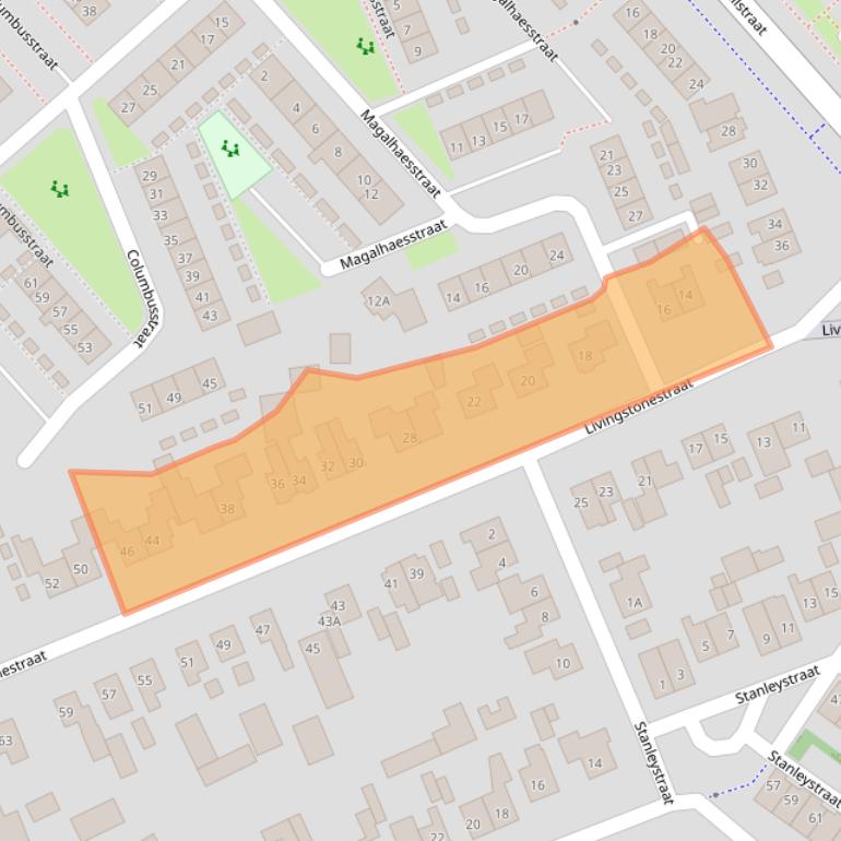 Kaart van postcodegebied 3772KJ.