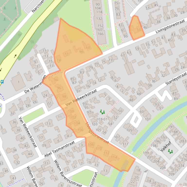 Kaart van postcodegebied 3772KK.