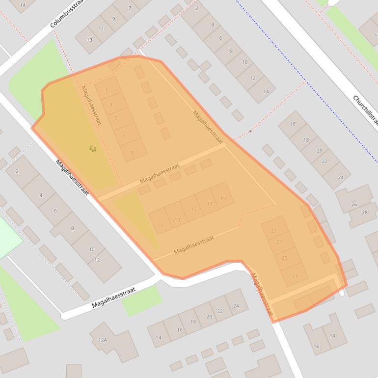 Kaart van postcodegebied 3772KW.