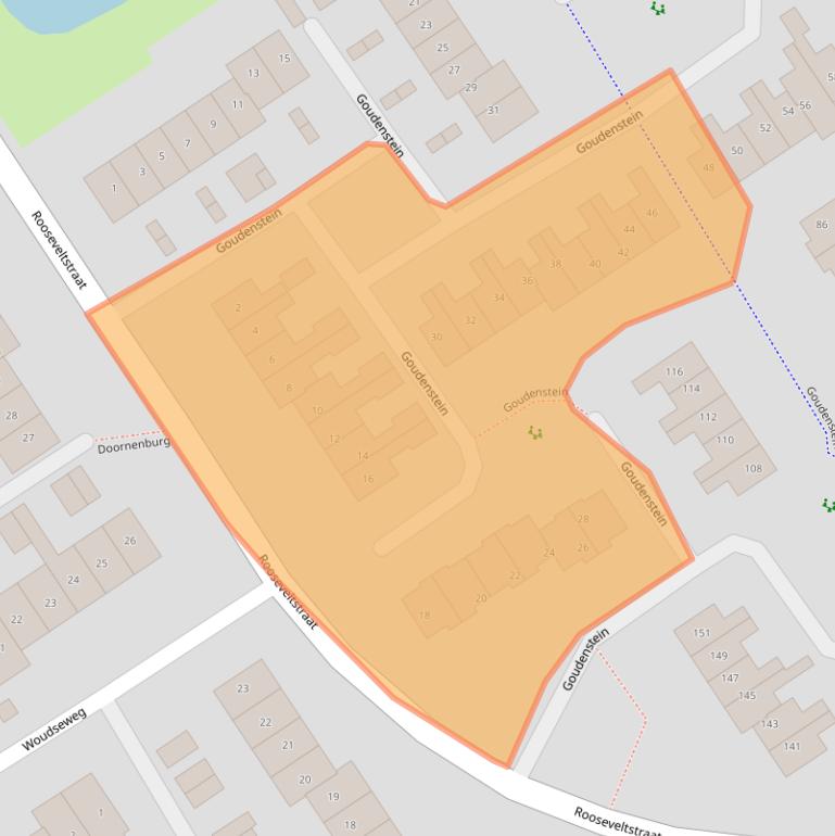 Kaart van postcodegebied 3772LD.