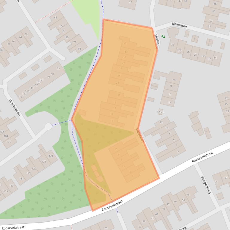 Kaart van postcodegebied 3772LH.