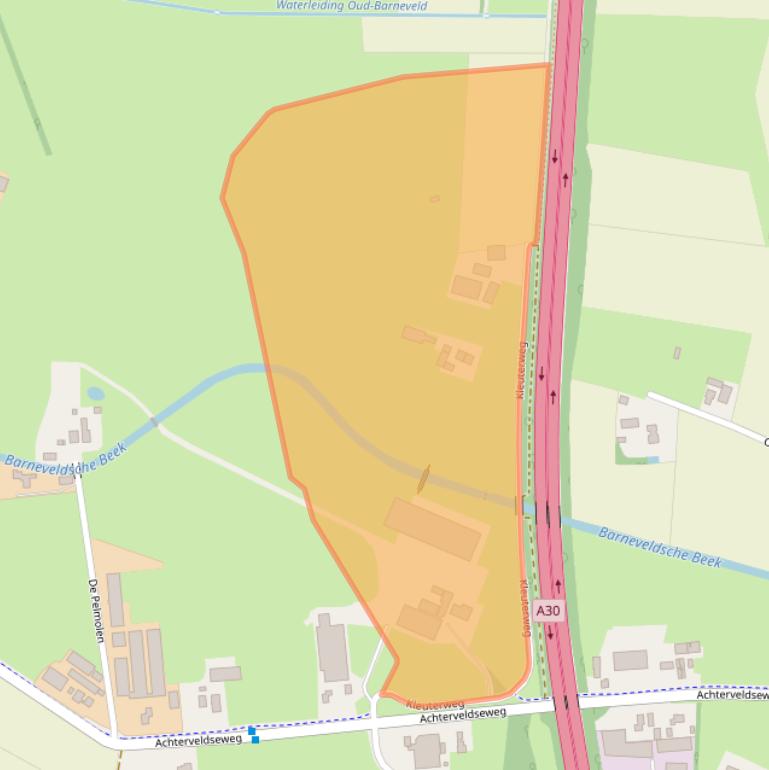 Kaart van postcodegebied 3772NC.