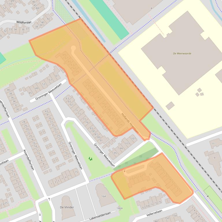 Kaart van postcodegebied 3772PC.