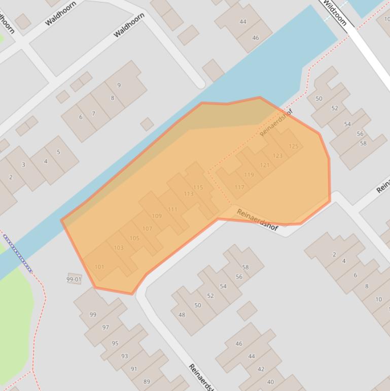 Kaart van postcodegebied 3772RP.