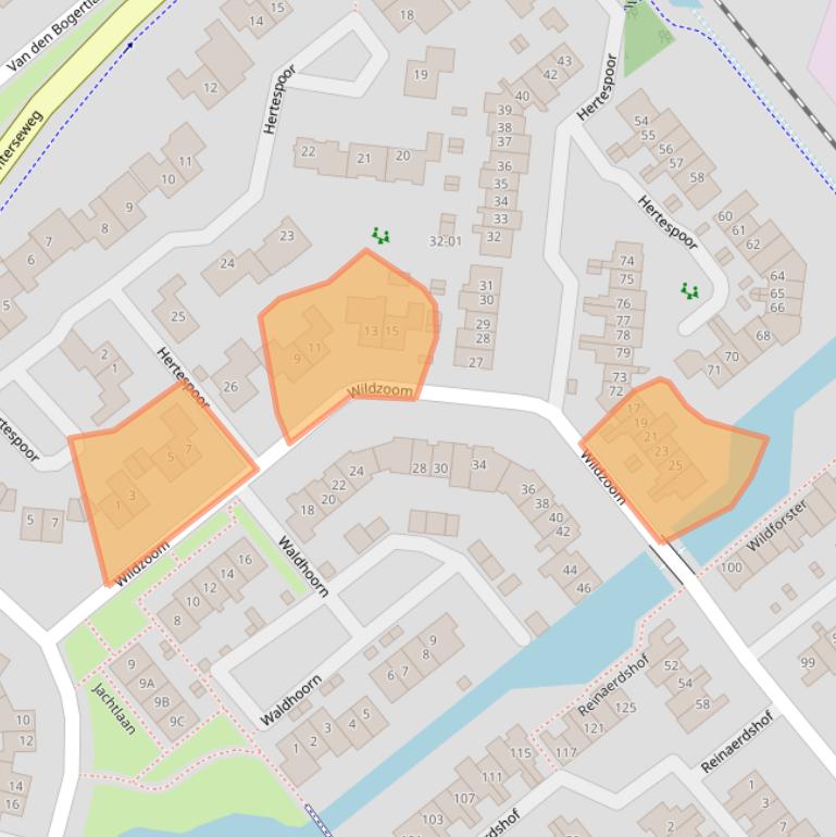 Kaart van postcodegebied 3772SL.