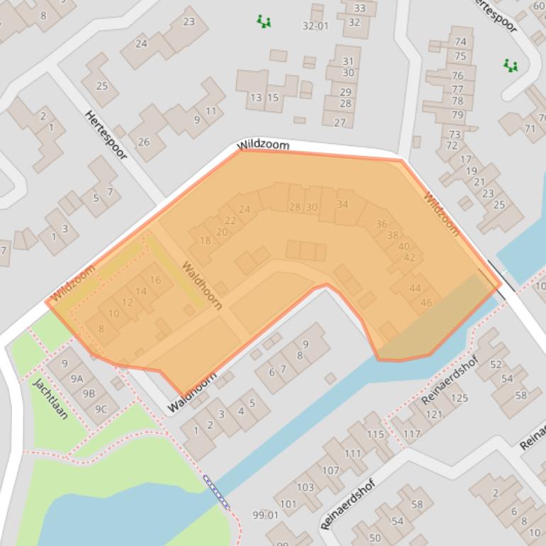 Kaart van postcodegebied 3772SR.