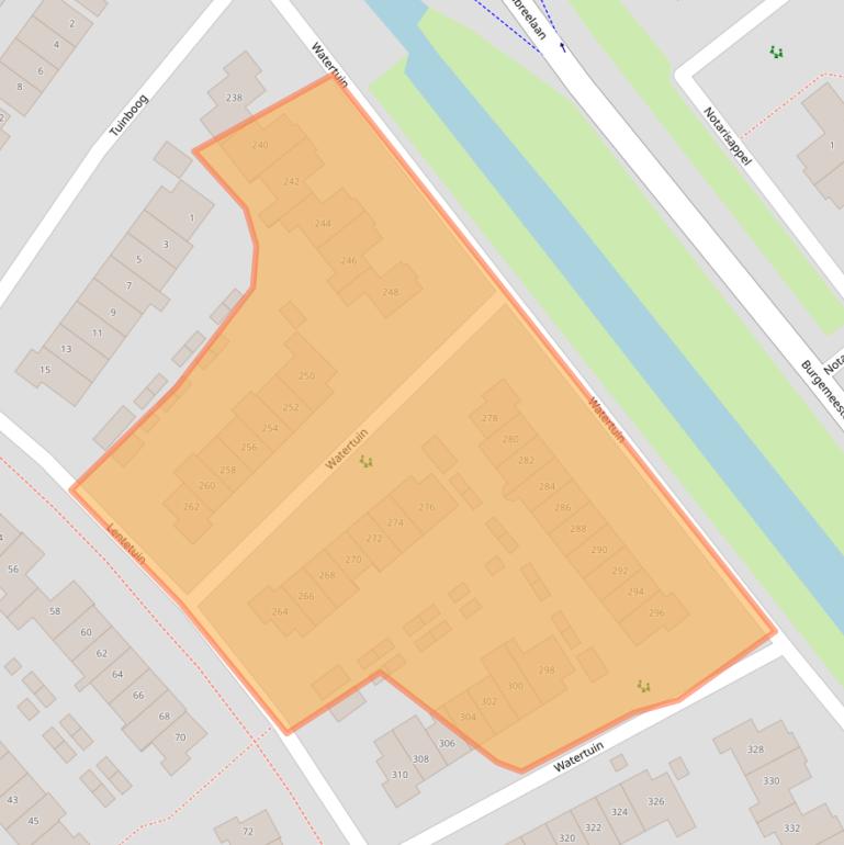 Kaart van postcodegebied 3772VE.