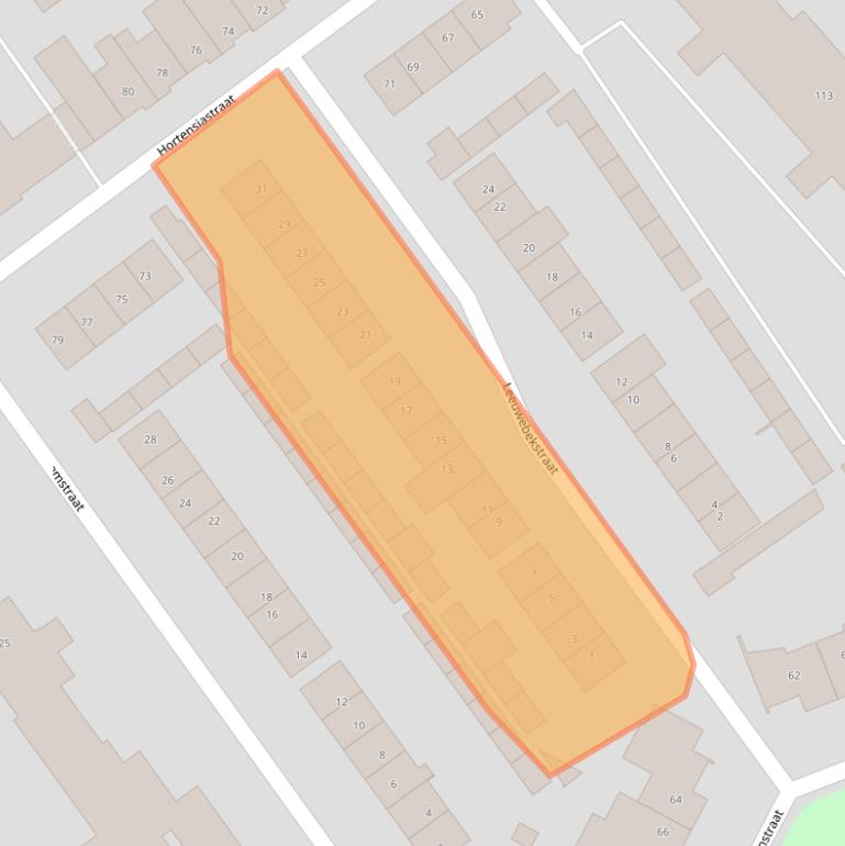 Kaart van postcodegebied 3772XP.