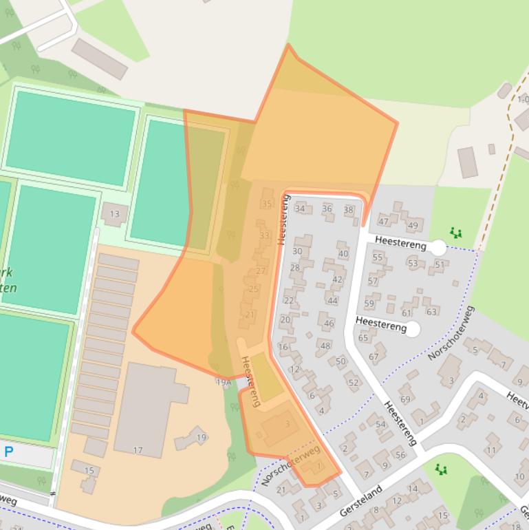 Kaart van postcodegebied 3773AH.