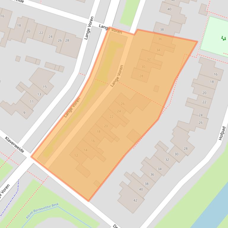 Kaart van postcodegebied 3773AR.