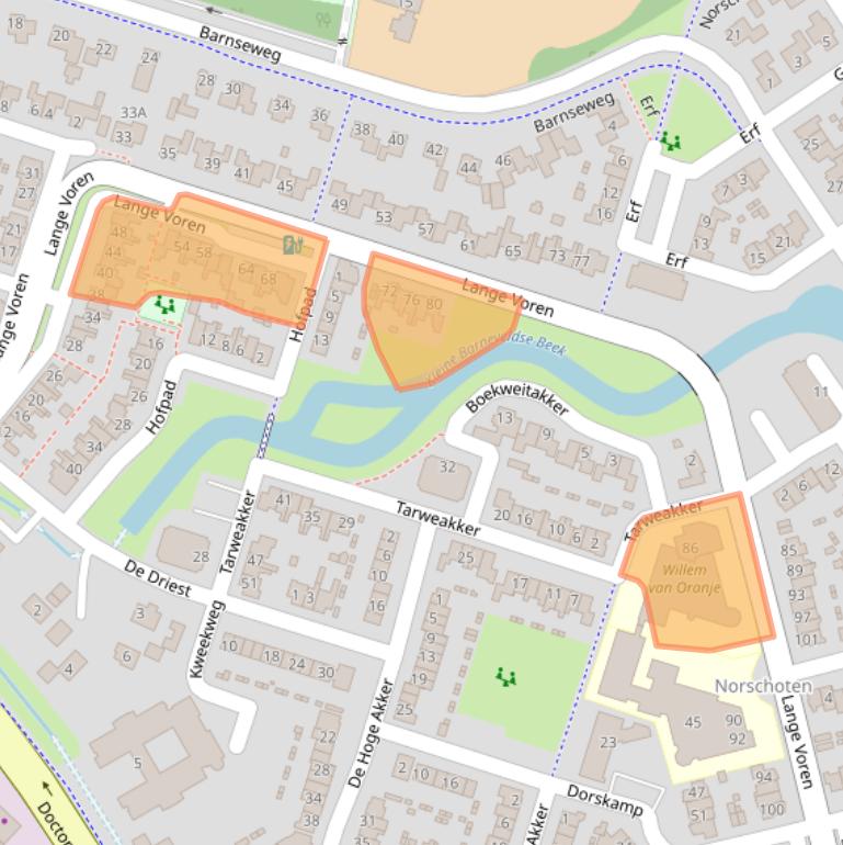 Kaart van postcodegebied 3773AS.