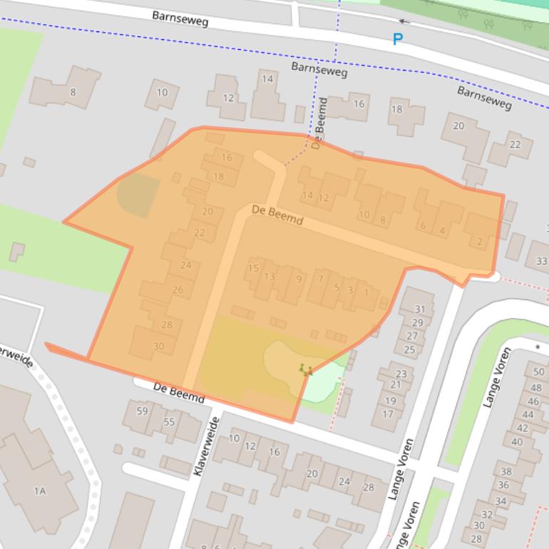 Kaart van postcodegebied 3773AV.