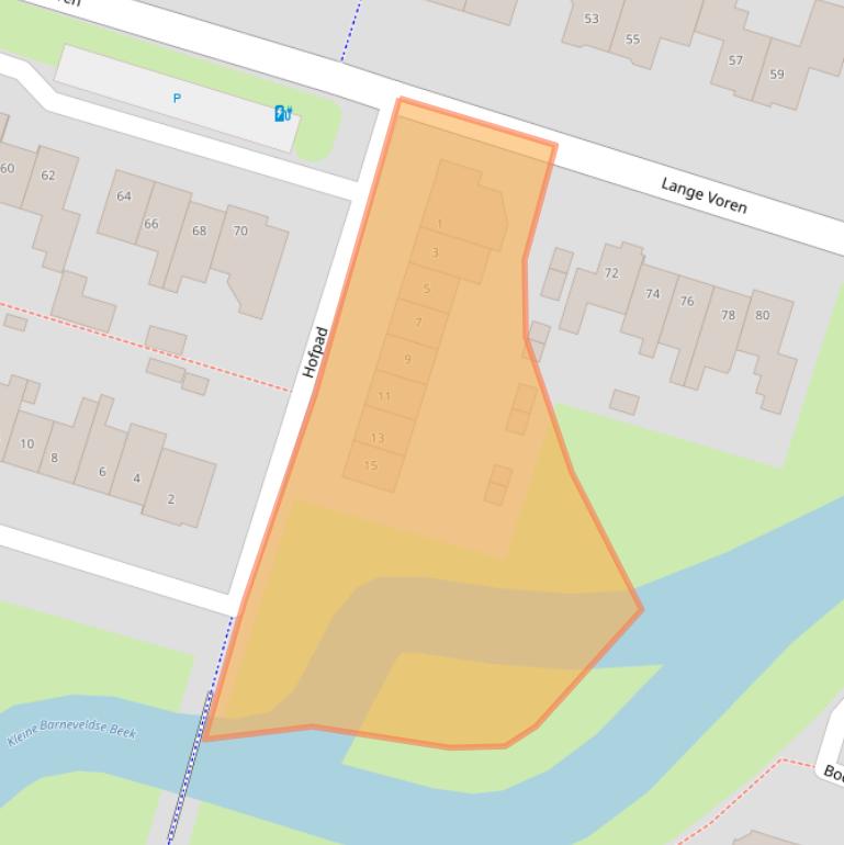 Kaart van postcodegebied 3773AX.