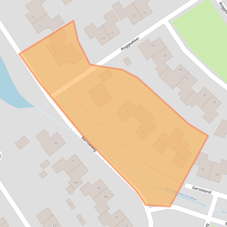 Kaart van postcodegebied 3773BB.