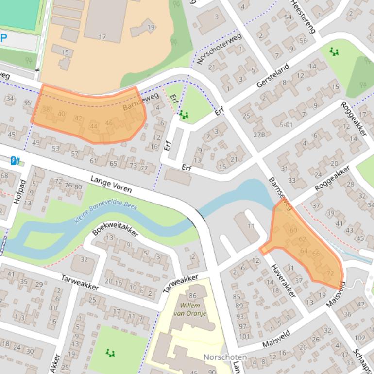 Kaart van postcodegebied 3773BD.