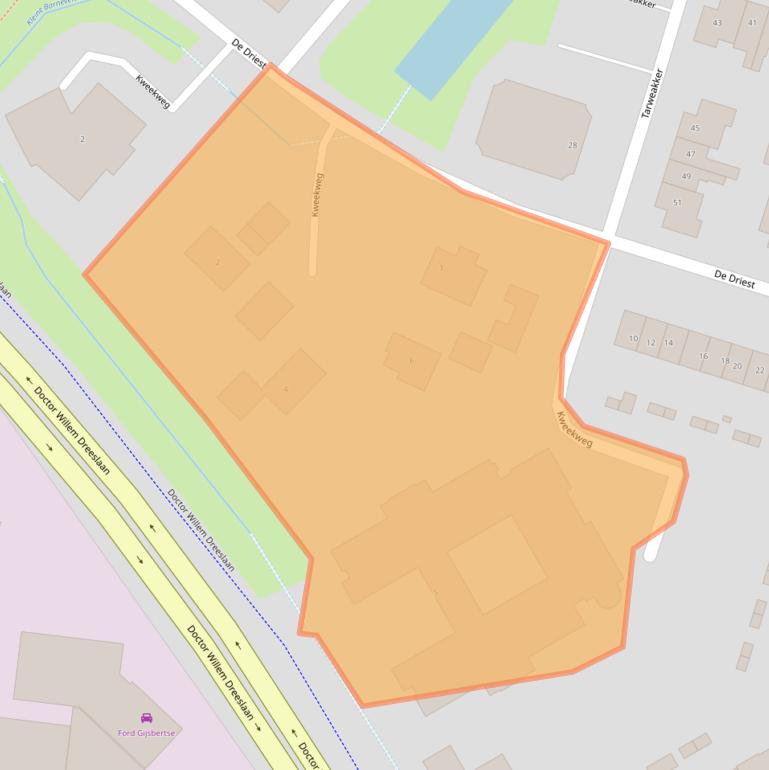 Kaart van postcodegebied 3773BH.